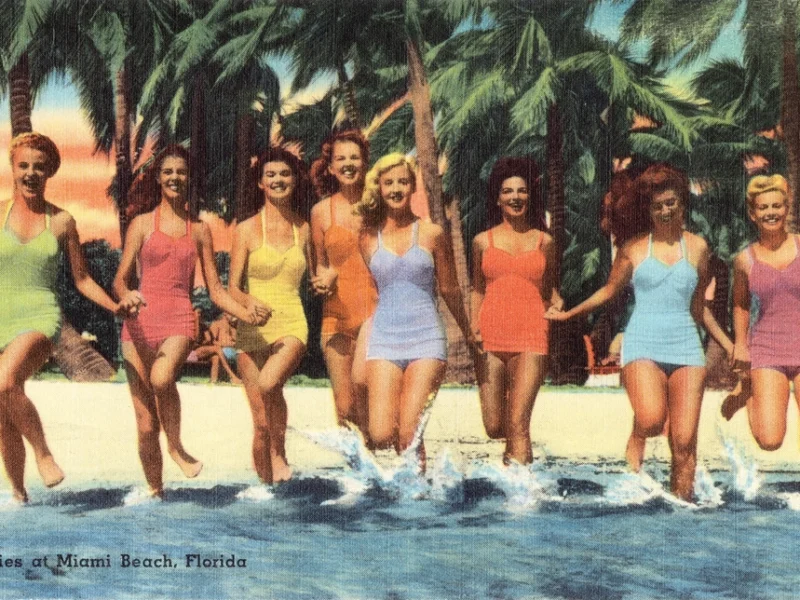 Beauties Miami Beach, Florida (1930–1945)