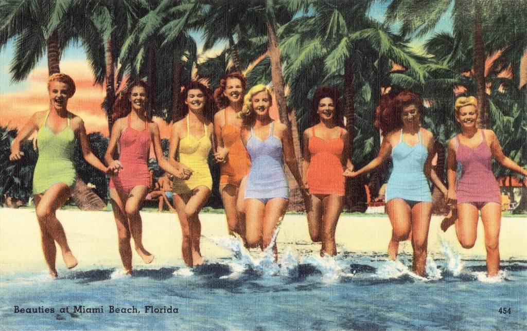 Beauties Miami Beach, Florida (1930–1945)